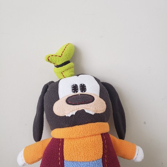 Disneyland Resort Disney Parks Fleece Goofy Plush Stuffy 13" Rare NEEDS SEWN - Picture 9 of 12